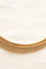 Load image into Gallery viewer, Matt Gold Finish Hasli Style Brass Choker Necklace
