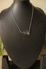 Load image into Gallery viewer, Silver Toned Sparrow Motif Necklace
