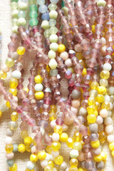 Multi-Color Beads Hand Braided Long Multi-Layer Choker Necklace