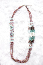 Load image into Gallery viewer, Beaded Multi-layer Handmade Long Necklace

