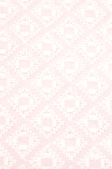 Wisp Pink Chikankari Hand Work Premium Cotton Unstitched Fabric