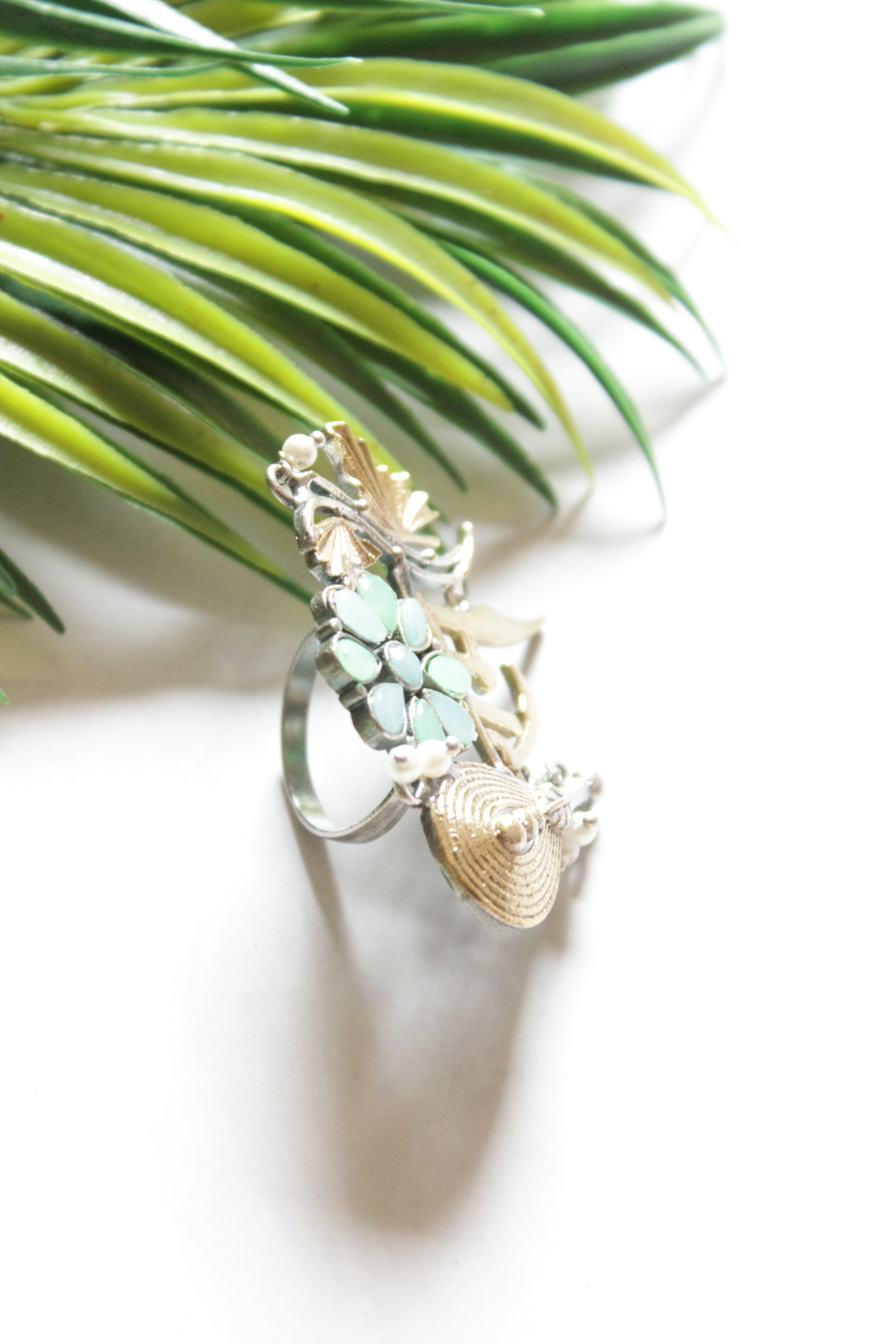 Gold Tone Statement Cocktail Ring