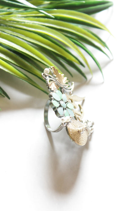 Gold Tone Statement Cocktail Ring