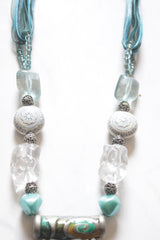 Hand Painted Pendant Boho Necklace