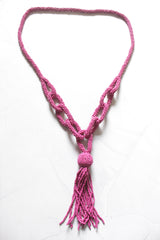 Pink Beads Handmade Necklace