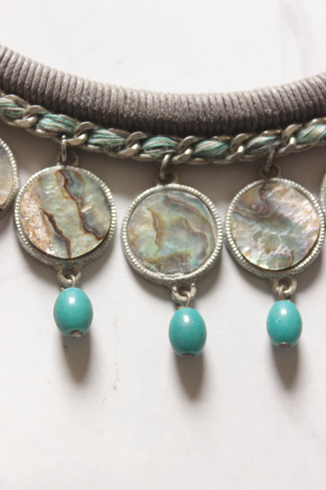 Oxidised Finish Hasli Style Boho Handmade Necklace