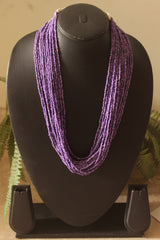 Multi-Layer Beads Hand Braided Boho Necklace