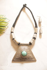 Rustic Elegance Oxidized Necklace Set