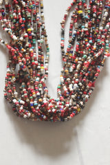 Multi-Color Beads Layered Necklace