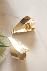 Golden Stud Earrings