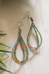 Multi-Color Glass Beads Handmade Necklace Set