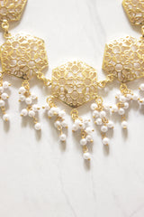 Moonlit Honeycomb Pearl Necklace