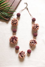 Load image into Gallery viewer, Brown &amp; Ivory Plastic Beads Versatile Necklace
