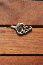 Load image into Gallery viewer, Set of 3 Oxidised Finish Flower &amp; Peacock Motifs Clip On Nosepins
