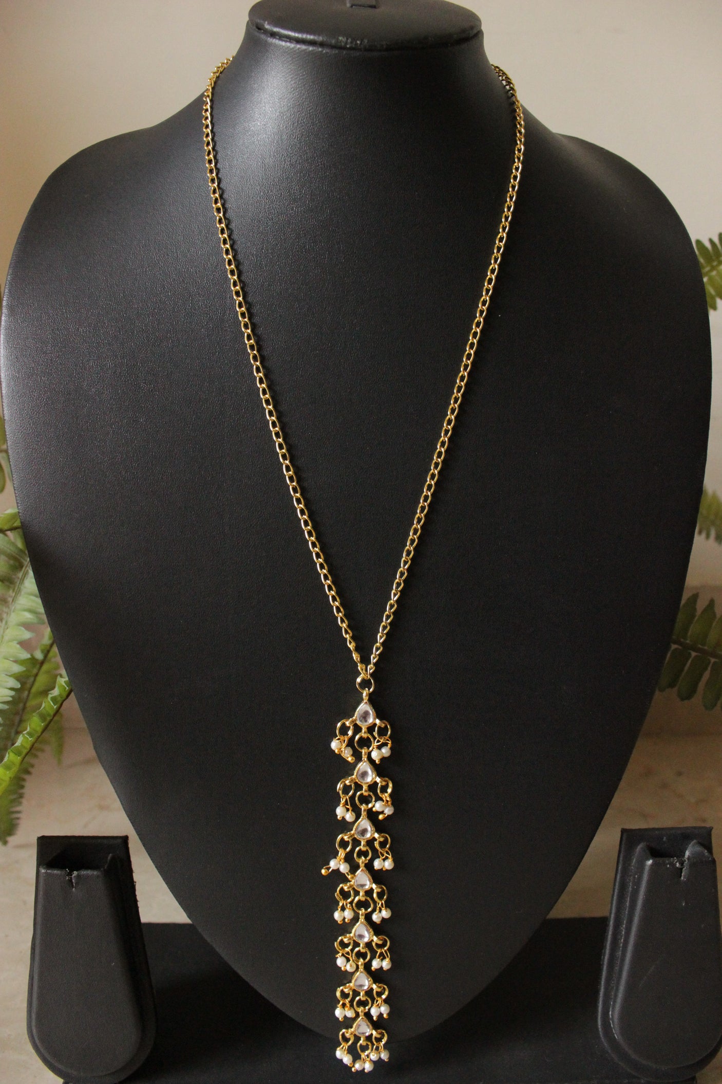 Delicate Gold Toned Chain Necklace
