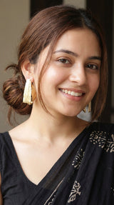 Golden Stud Earrings
