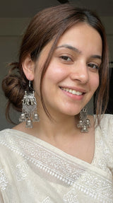 Elephant Earring with Multiple Jhumka Strands