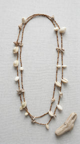 Sea Shells and Cowrie Shells Beaded Handmade Necklace