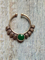 Load image into Gallery viewer, Set of Four Oxidised Silver Septum Nosepins
