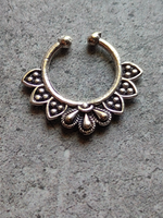 Load image into Gallery viewer, Four Oxidised Silver Septum Nosepins
