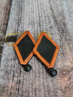 Load image into Gallery viewer, Thread Closure Ganesha Handpainted Terracotta Necklace Set
