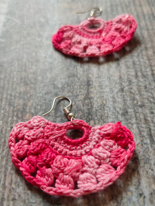 Knitted earrings shop