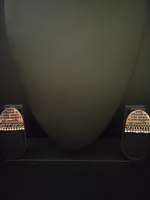Load image into Gallery viewer, Mantra Printed Metal Earrings
