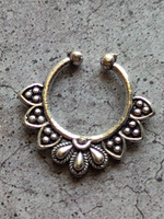Load image into Gallery viewer, Five Oxidised Silver Septum Nosepins

