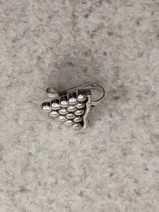 Three Oxidized Silver-Plated Clip On Nosepin