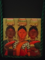 Load image into Gallery viewer, Printed Pure Marble Necklace with Rope (with earrings)
