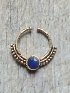 Set of Three Oxidised Silver Septum Nosepins