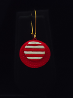 Load image into Gallery viewer, Red &amp; White Terracotta Necklace Set
