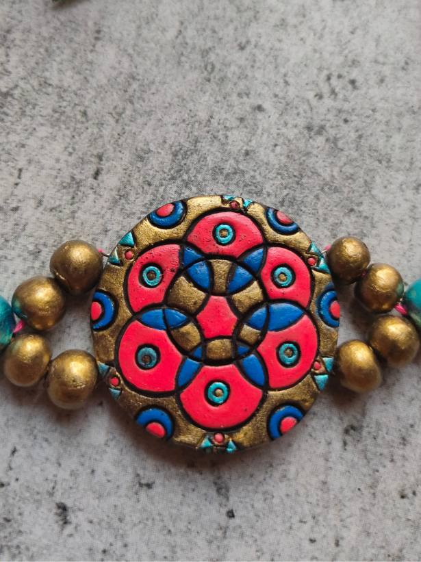 Handmade Terracotta Clay Rakhi