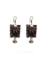 Load image into Gallery viewer, Block Printed Fabric Necklace Set Accentuated with Ghungroos

