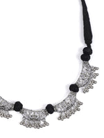 Load image into Gallery viewer, Thread Work German Silver Necklace Set
