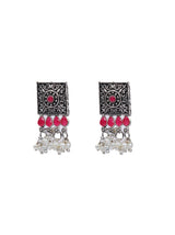 Choker Necklace Set with Embedded Stones and Beads