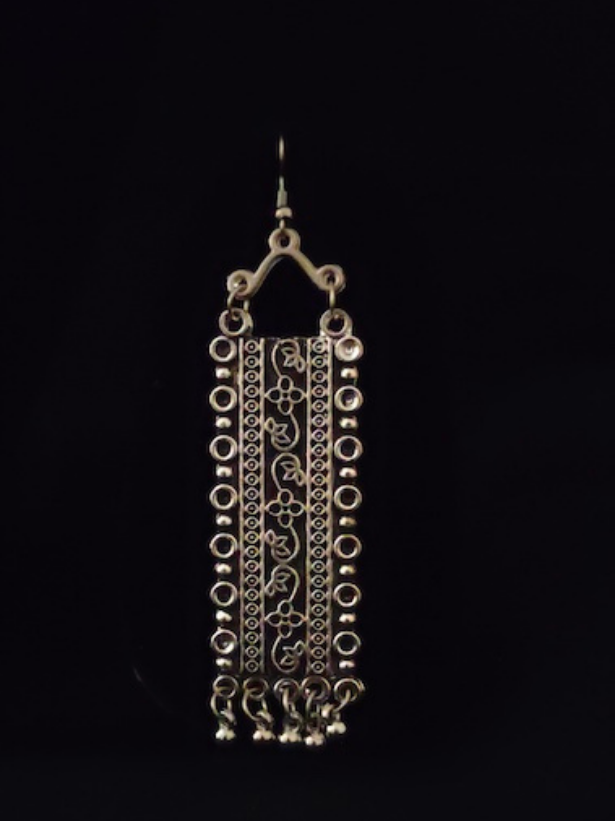 Statement Long Chain Tribal Necklace Set