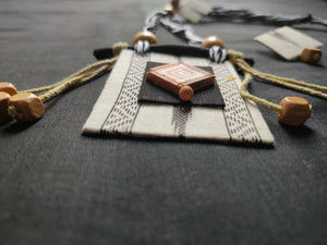 Classy Fabric Necklace Set