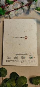Eco-Friendly Plantable Seeds Notebook, Pen and Pencil Gift Set/Stationery Set - You & Me - Let Love Grow