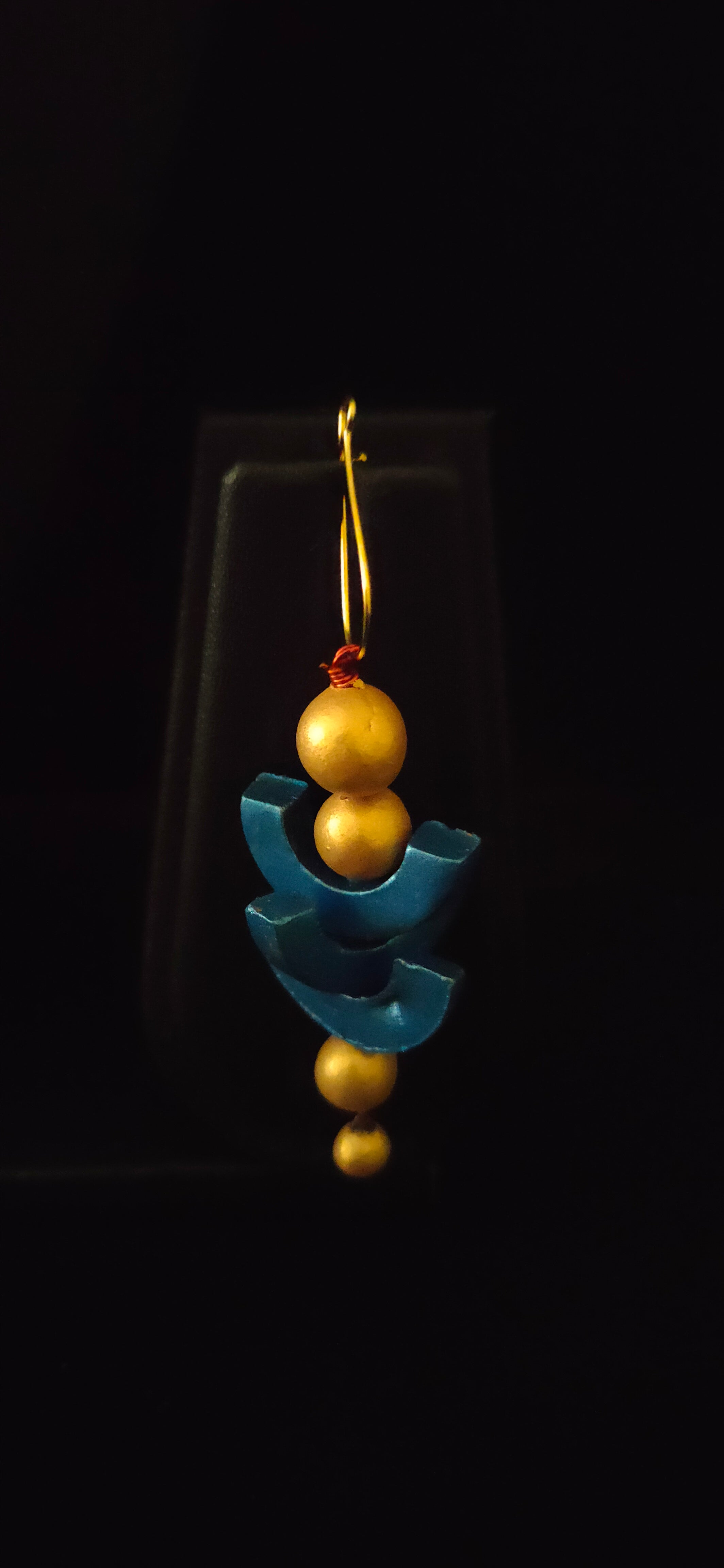 Thread Closure Terracotta Necklace Set