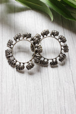 Load image into Gallery viewer, Metal Charms Embellished Earrings
