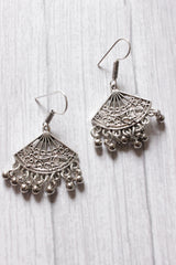 Braided Threads Metal Charms Embellished Necklace Set