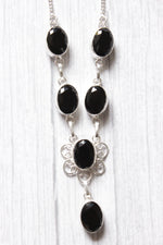 Load image into Gallery viewer, Black Spinel Gemstone Embedded Ethnic Handmade Necklace
