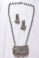 Load image into Gallery viewer, Metal Beads Chain Long Necklace Set
