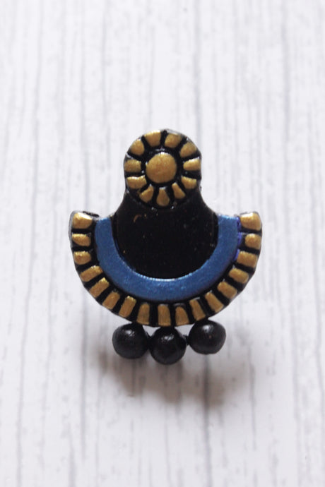 Handcrafted Modern Terracotta Clay Earrings