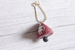 Load image into Gallery viewer, Handcrafted Tribal Terracotta Clay Red Dangler Earrings
