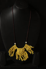 Load image into Gallery viewer, Hand Braided Macrame Threads Adjustable Long Necklace
