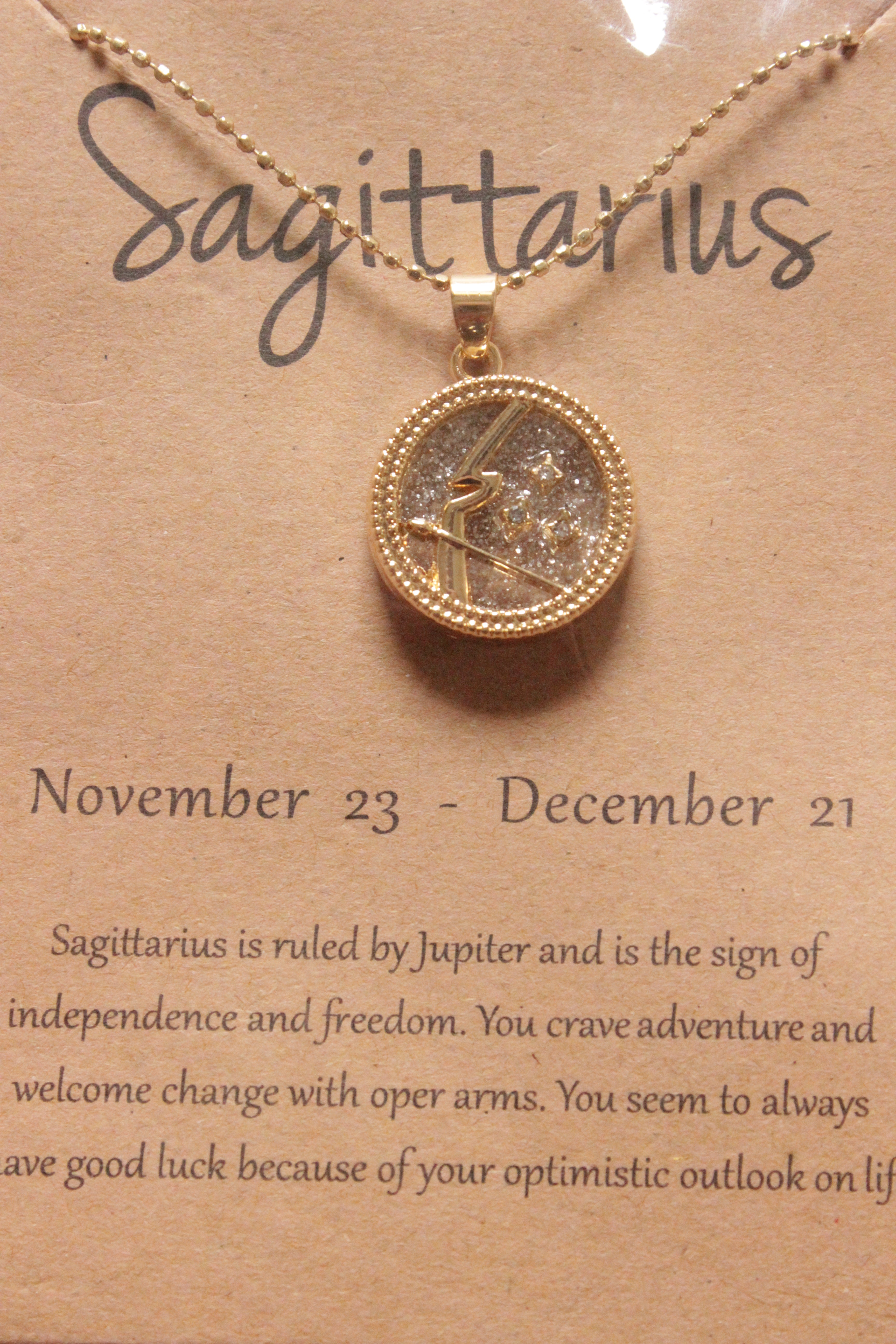 Sagittarius Necklace