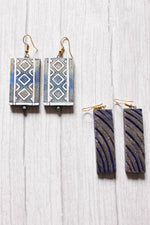 Load image into Gallery viewer, Set of 3 Handcrafted Terracotta Clay Earrings
