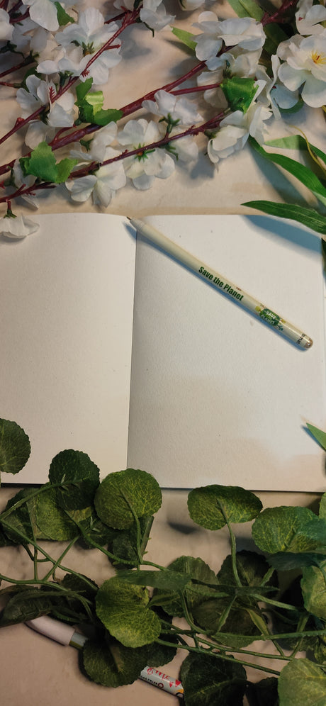 Eco-Friendly Plantable Seeds Notebook, Pen and Pencil Gift Set/Stationery Set - Save the Planet